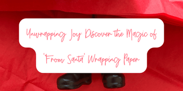Unwrapping Joy: Discover the Magic of 'From Santa' Wrapping Paper
