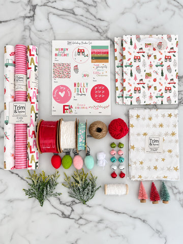 2026 Deluxe Holiday Wrapping Kit - Jolly