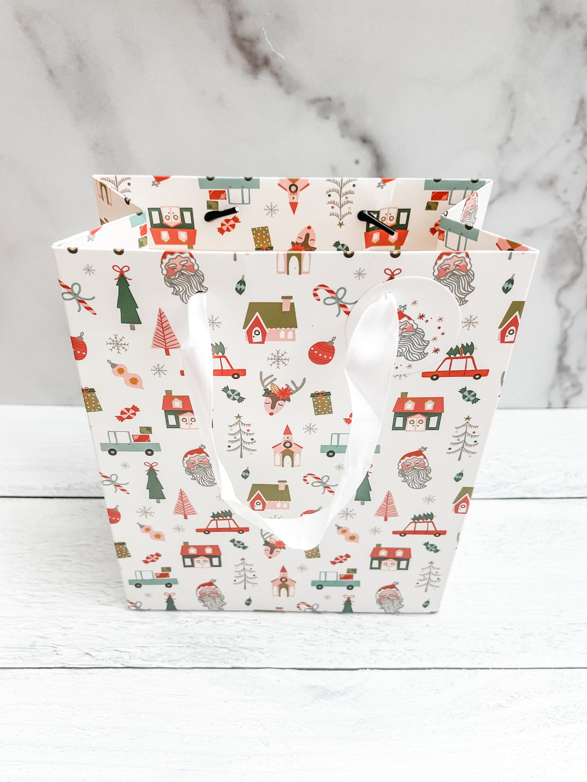 Christmas themed gift bag