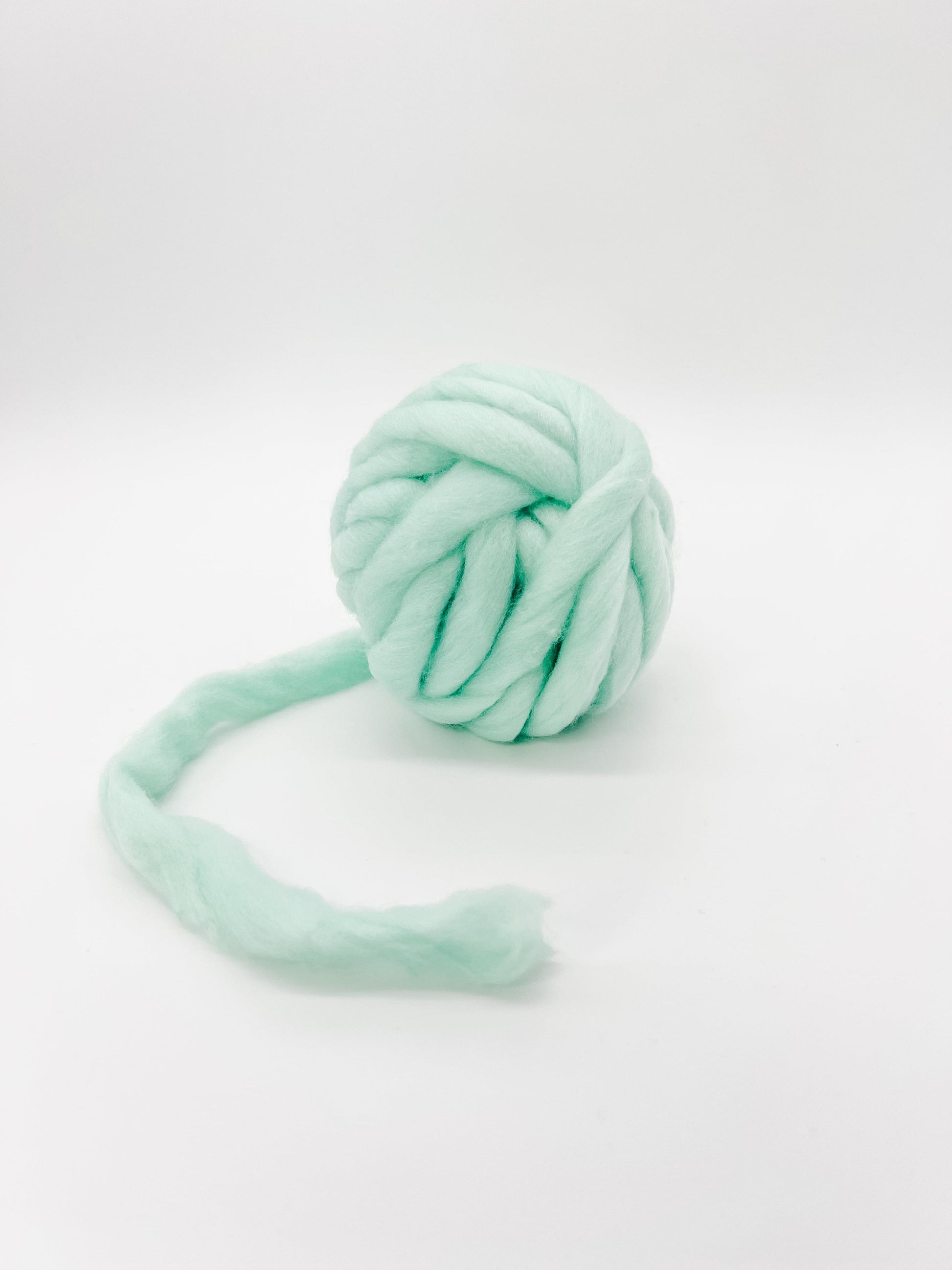 Light Mint Merino Wool Yarn