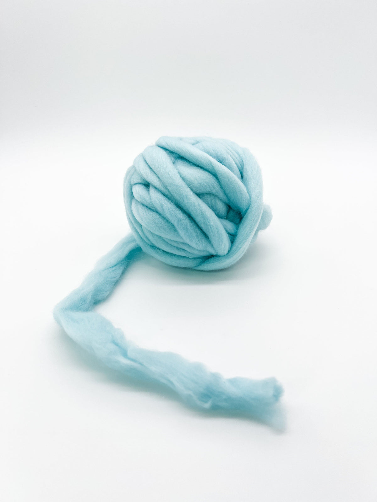 Sky Blue Merino Wool Yarn