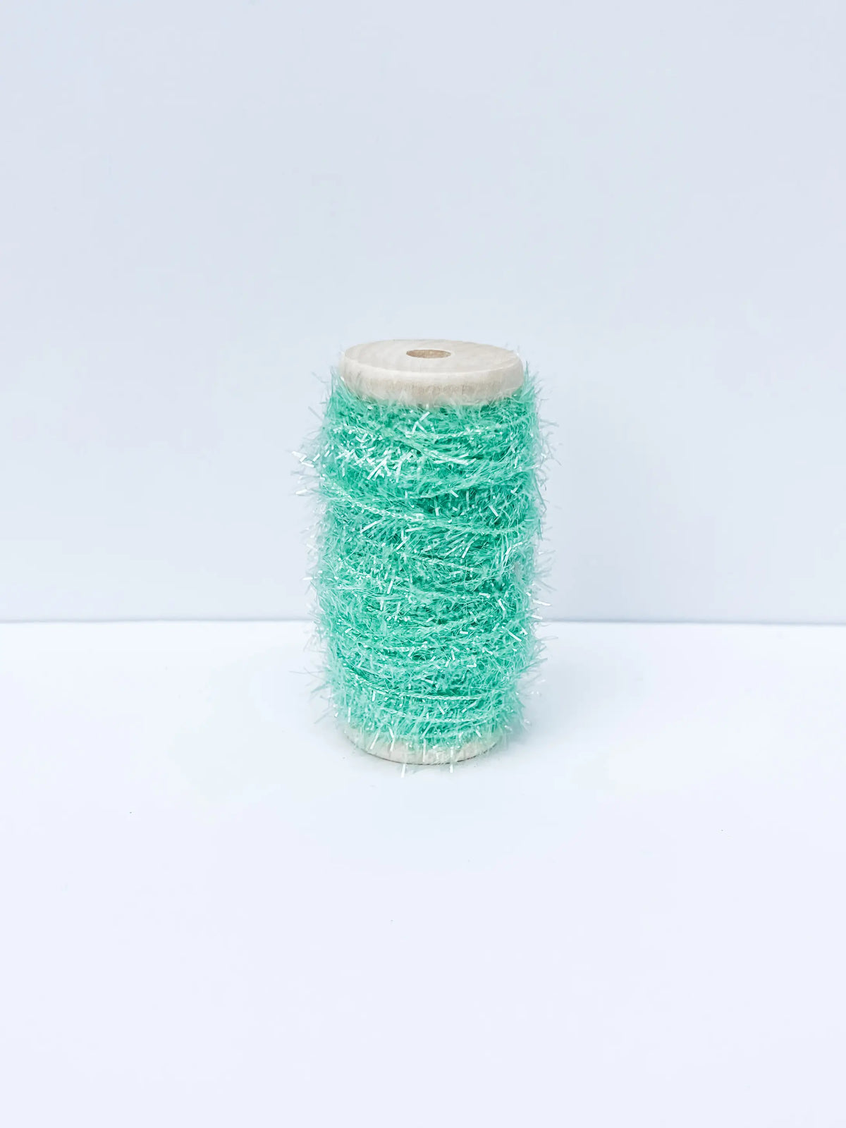 mint green tinsel