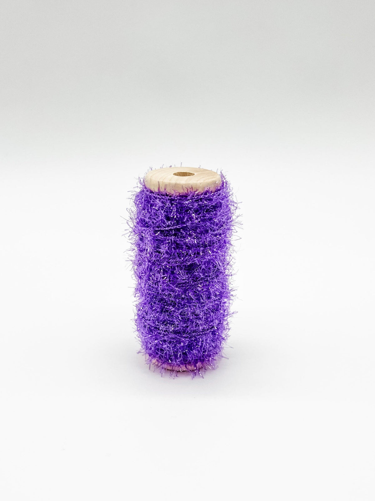 purple tinsel