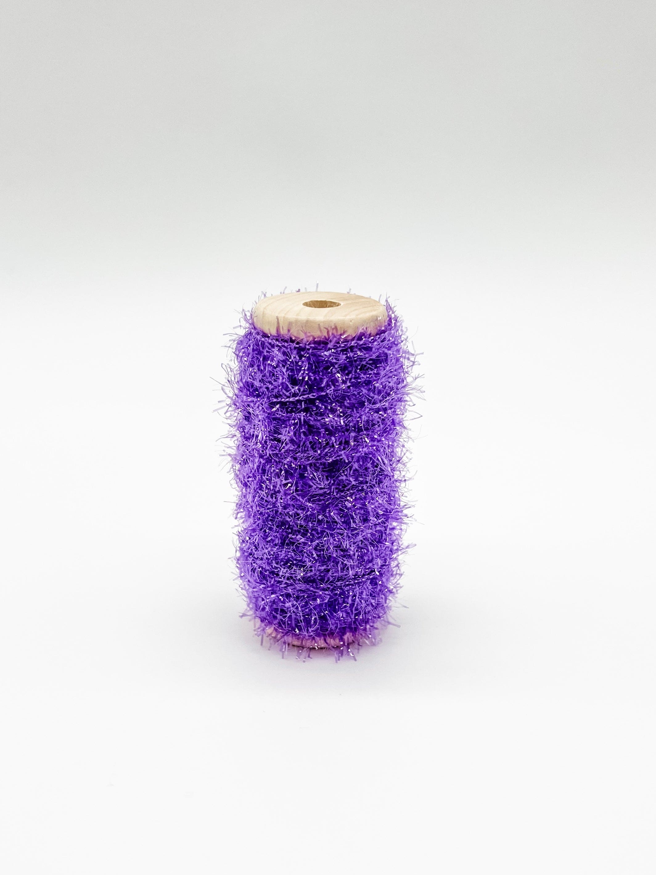 purple tinsel