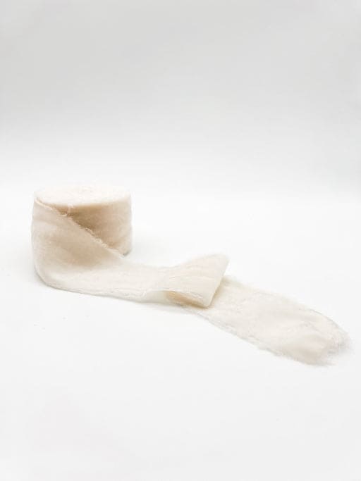 Champagne 2" velvet ribbon