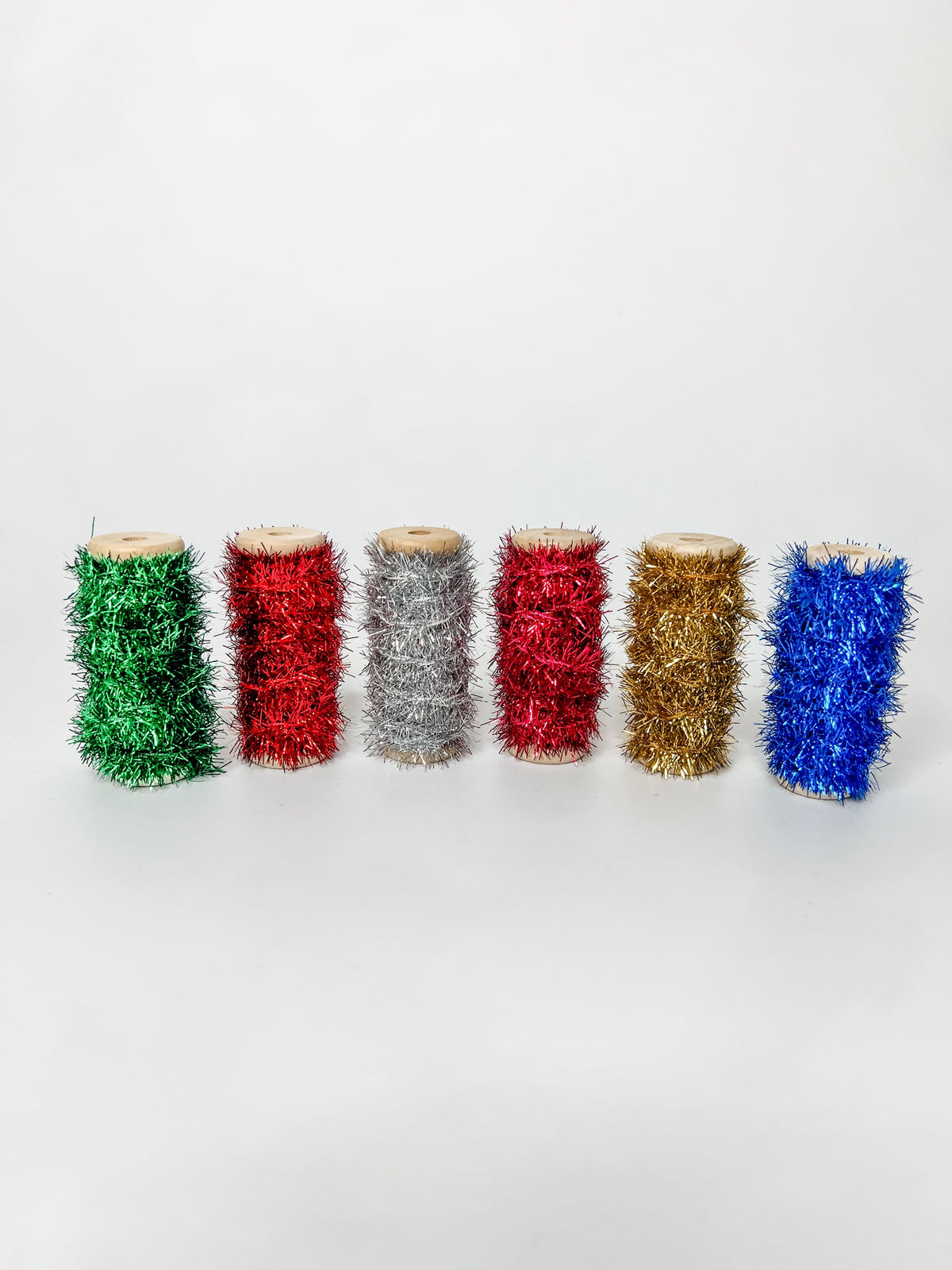 Christmas Tinsel 6 colors shown