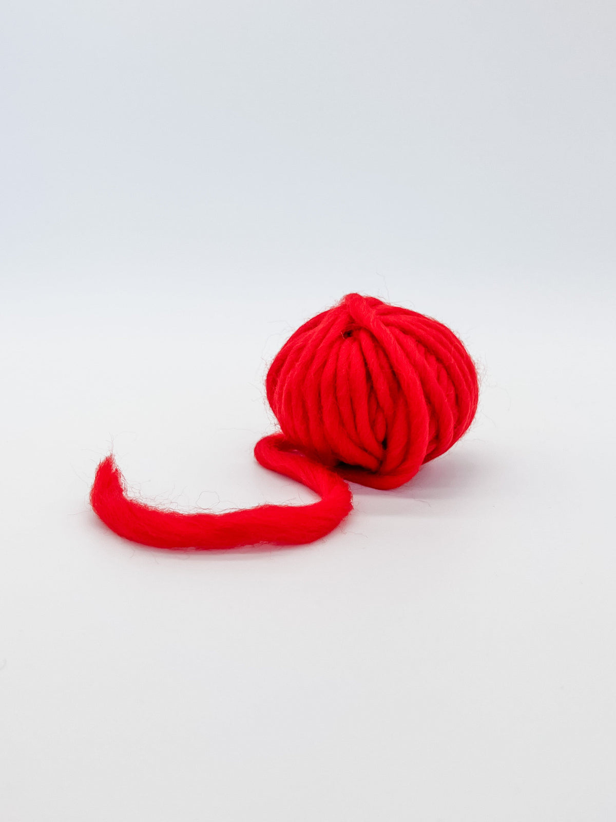 red yarn